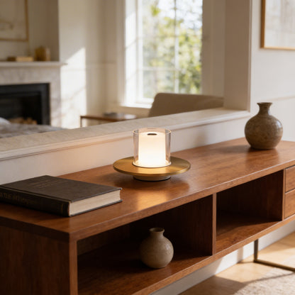 AURO Flamme | Flameless Candle Rechargeable Table Lamp