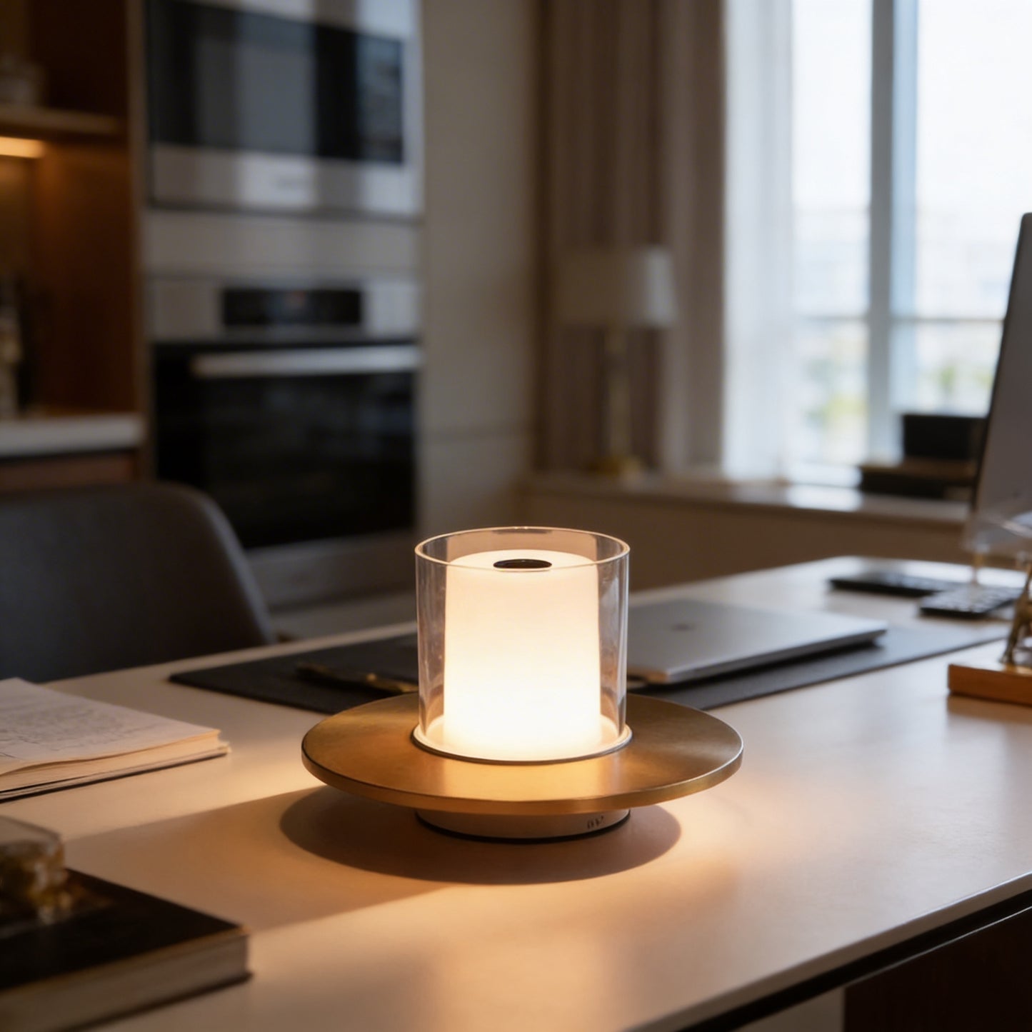 AURO Flamme | Flameless Candle Rechargeable Table Lamp