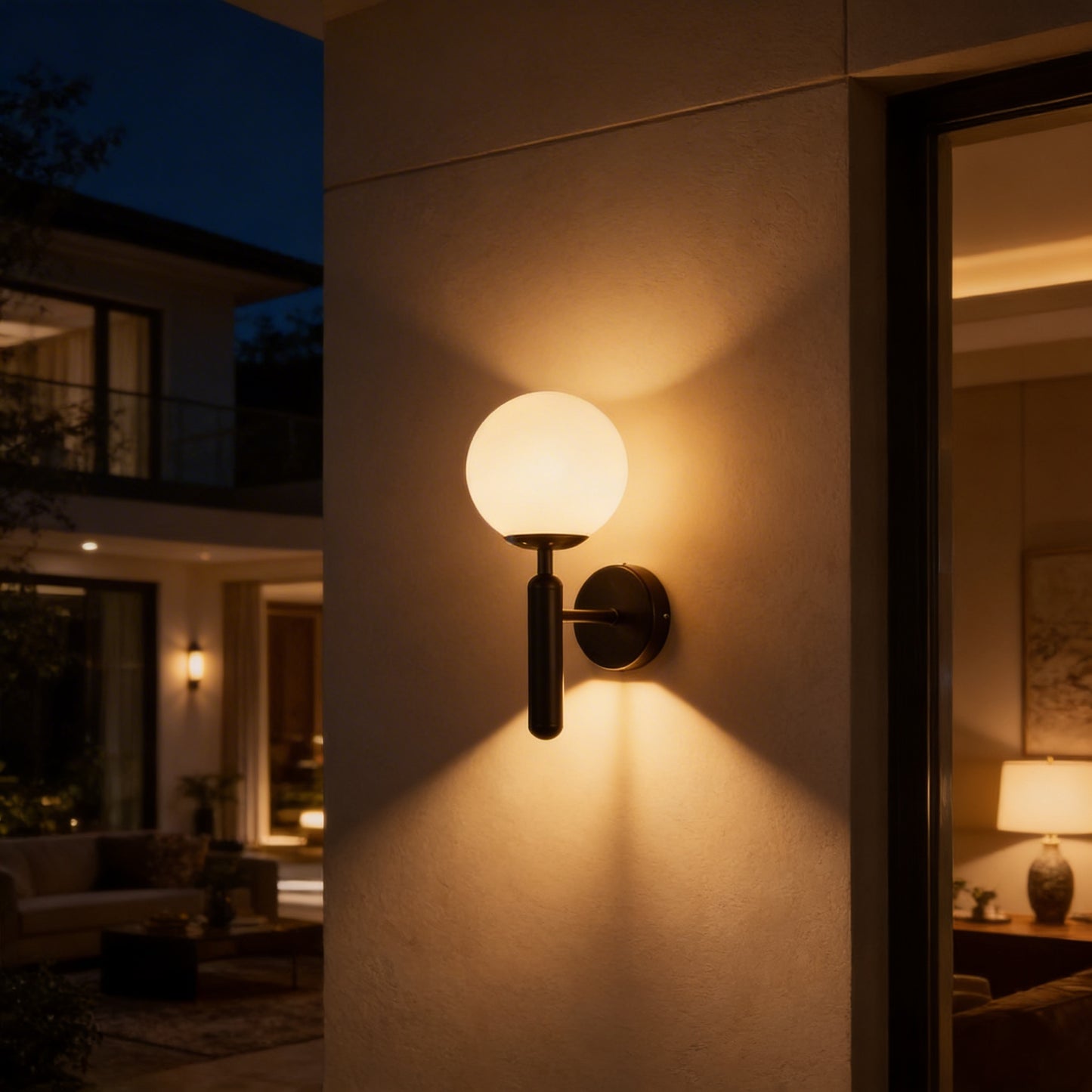 AURO Vael | Sculptural Globe Wall Sconce