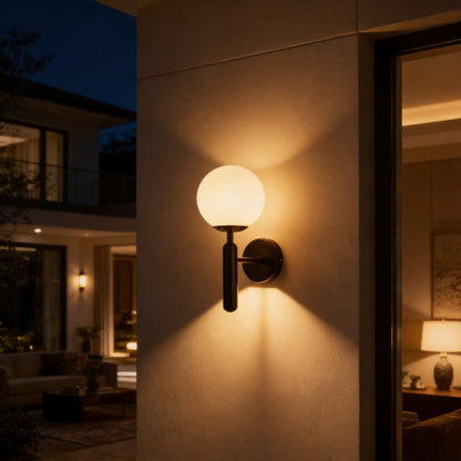 AURO Vael | Sculptural Globe Wall Sconce