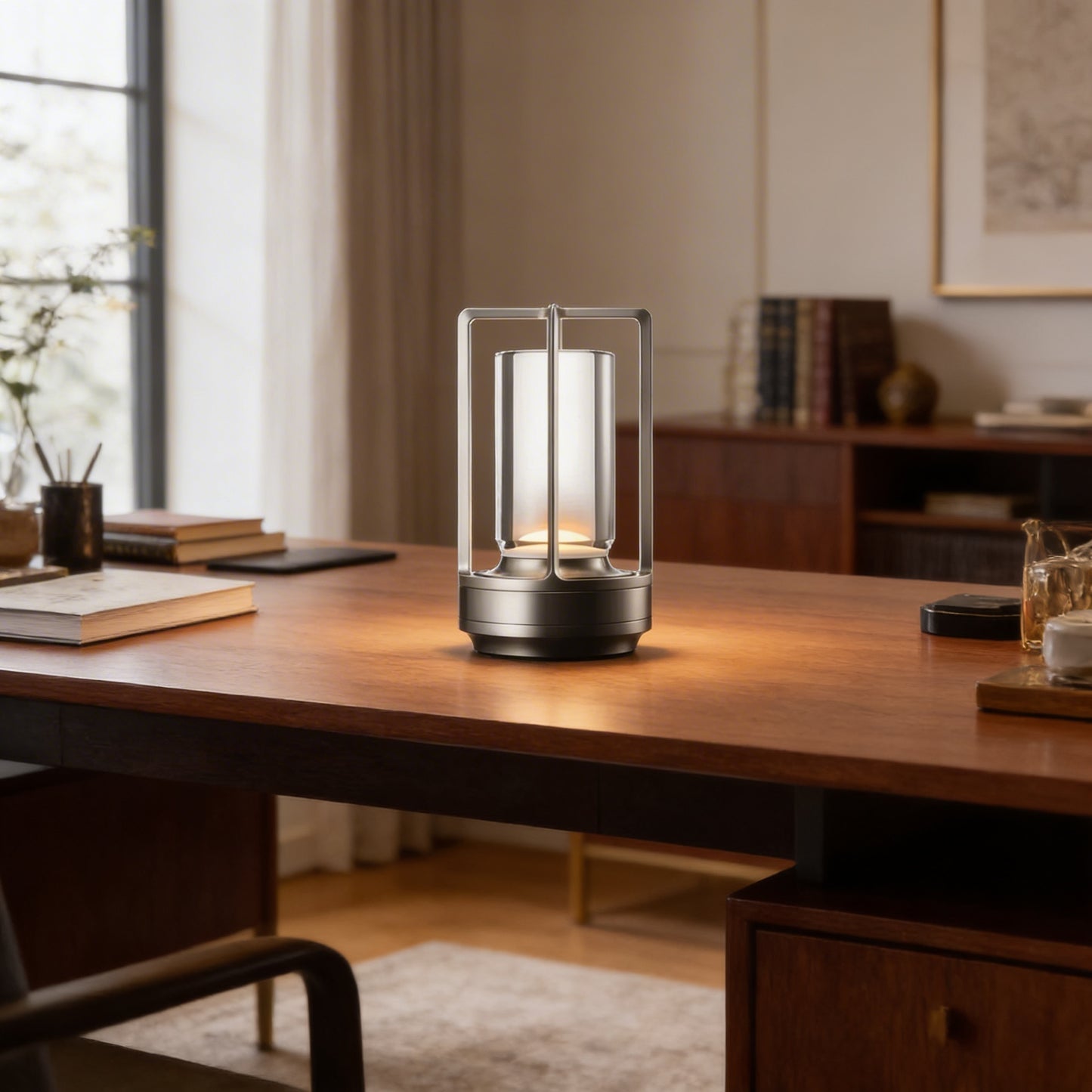 AURO Flyt | Cordless Rechargeable Metal Table Lamp