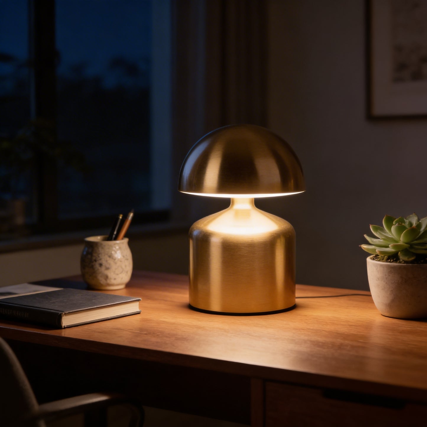 AURO Gild | Golden Cordless Table Lamp