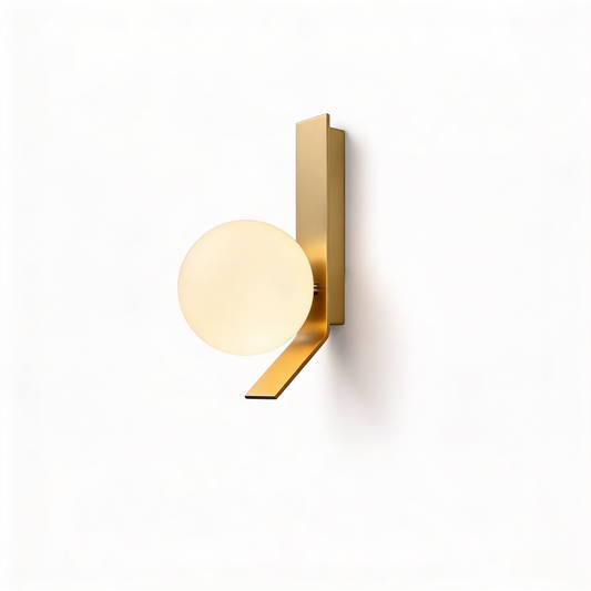 AURO Kule | Nordic Iron & Glass Globe Wall Sconce