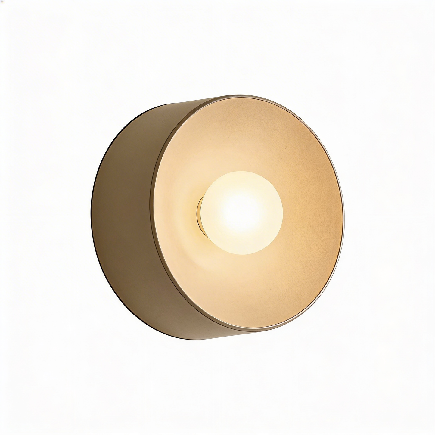 AURO Keramik | Nordic Ceramic Round LED Wall Sconce