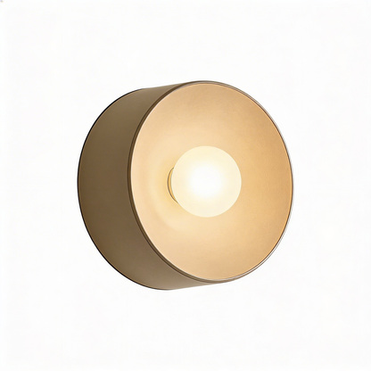 AURO Keramik | Nordic Ceramic Round LED Wall Sconce