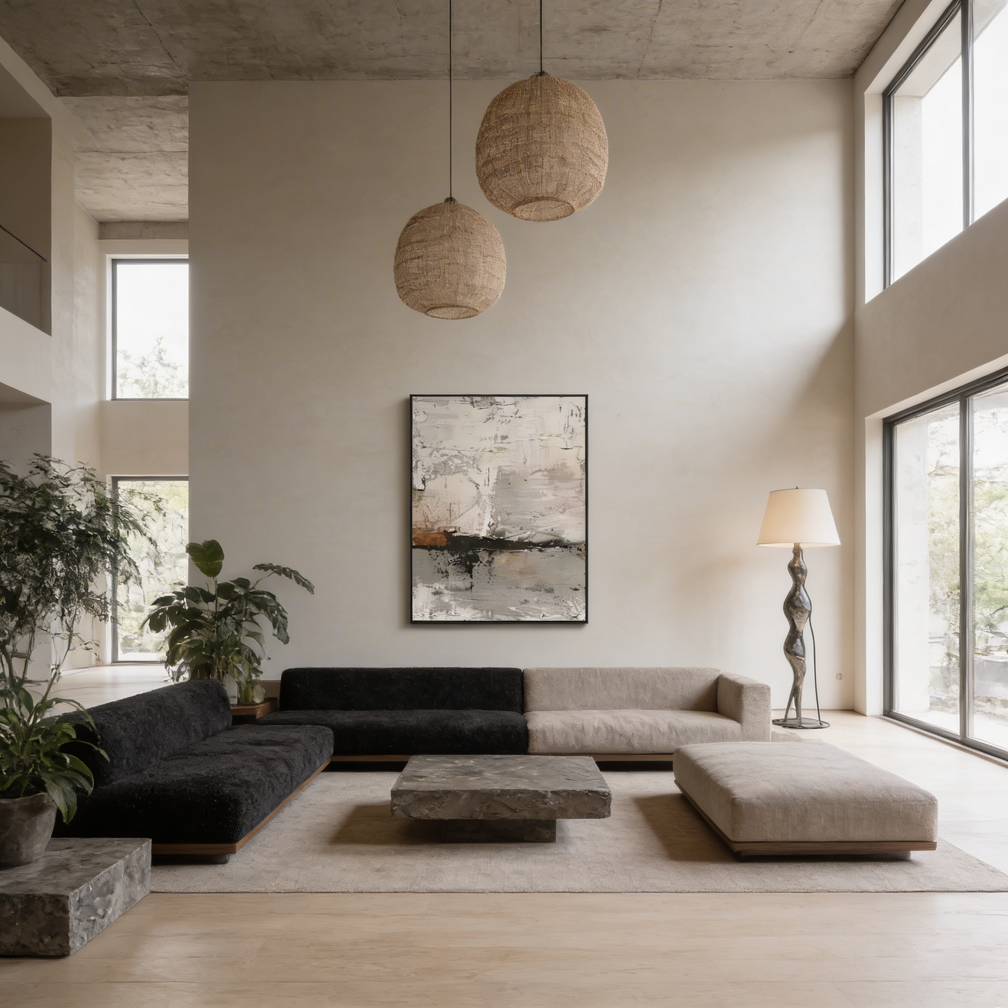 AURO Hav | Abstract Seascape Hand-Painted Canvas Art