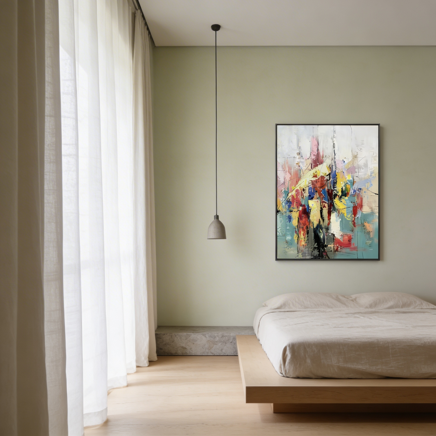 AURO Farge | Handmade Expressionist Abstract Oil Painting