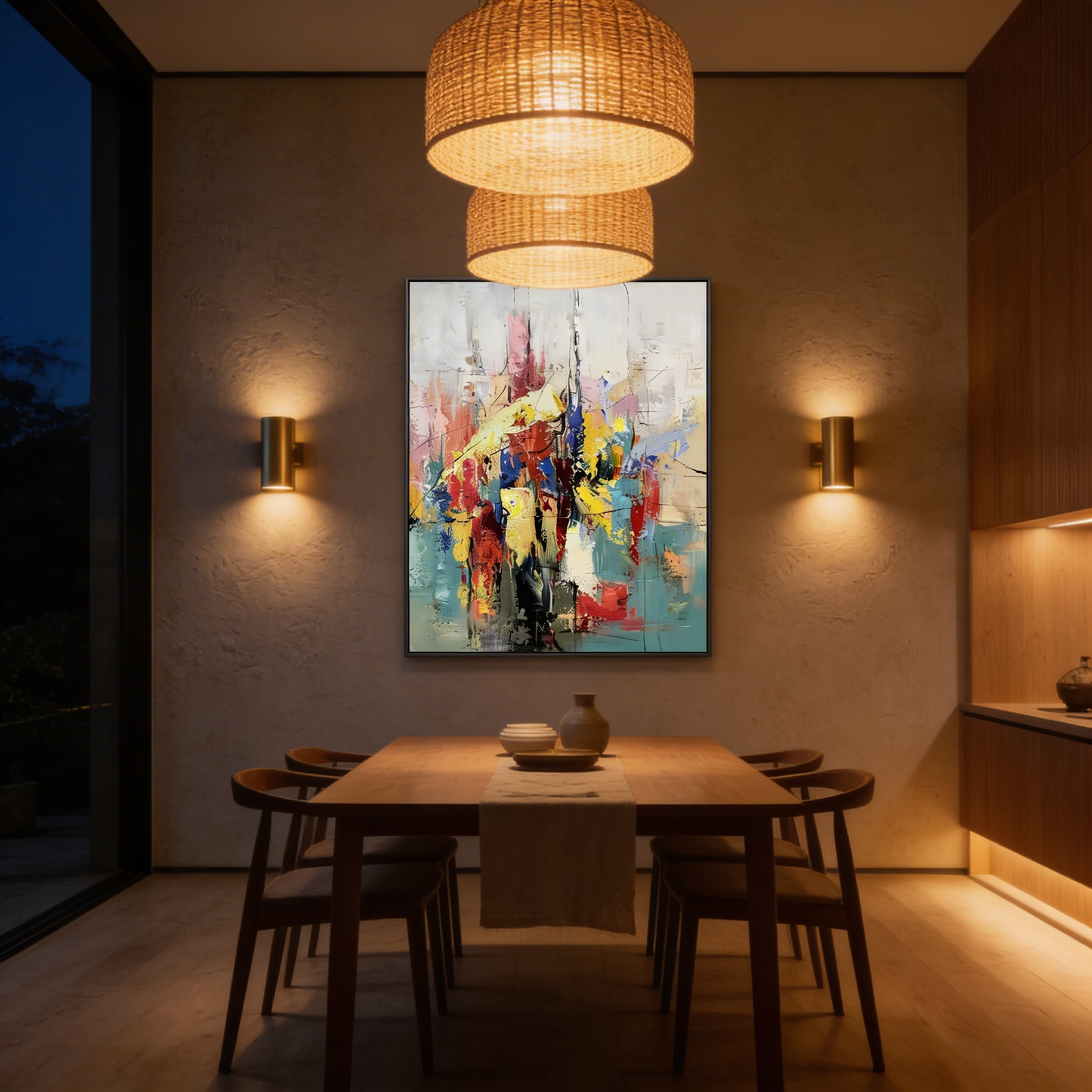 AURO Farge | Handmade Expressionist Abstract Oil Painting