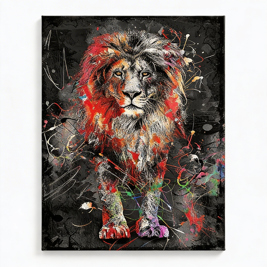 AURO Caelith | Moderna Handmade Abstract Canvas Wall Art