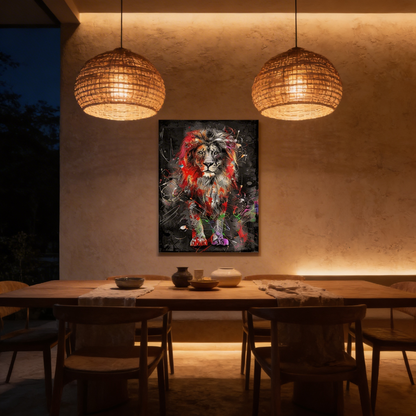 AURO Caelith | Moderna Handmade Abstract Canvas Wall Art