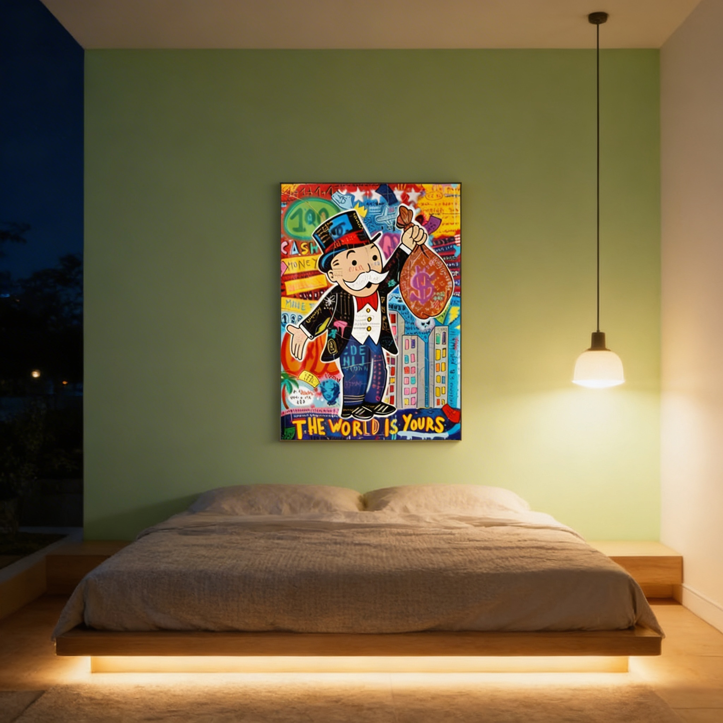 AURO Myrthos | AlecPop Modern Canvas Wall Art