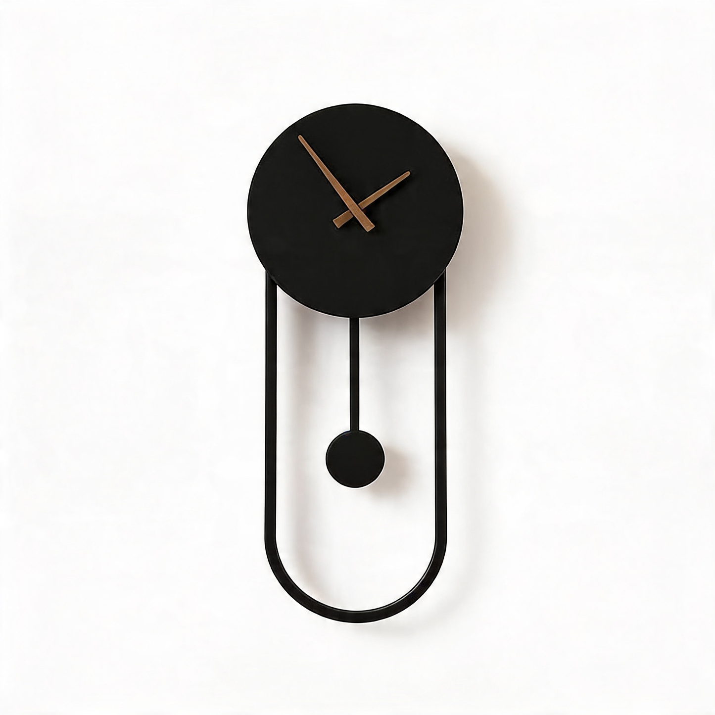 AURO Arisha | Gold & Black Clock Lamp