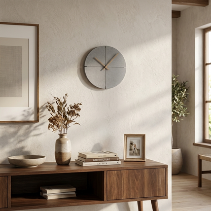 AURO Horos | Modern Black Clock