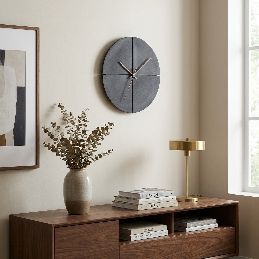 AURO Horos | Modern Black Clock