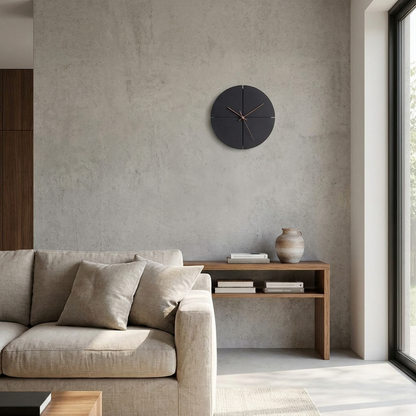 AURO Horos | Modern Black Clock