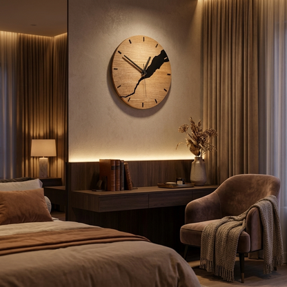 AURO Kairos | EternaTimber Wood Clock