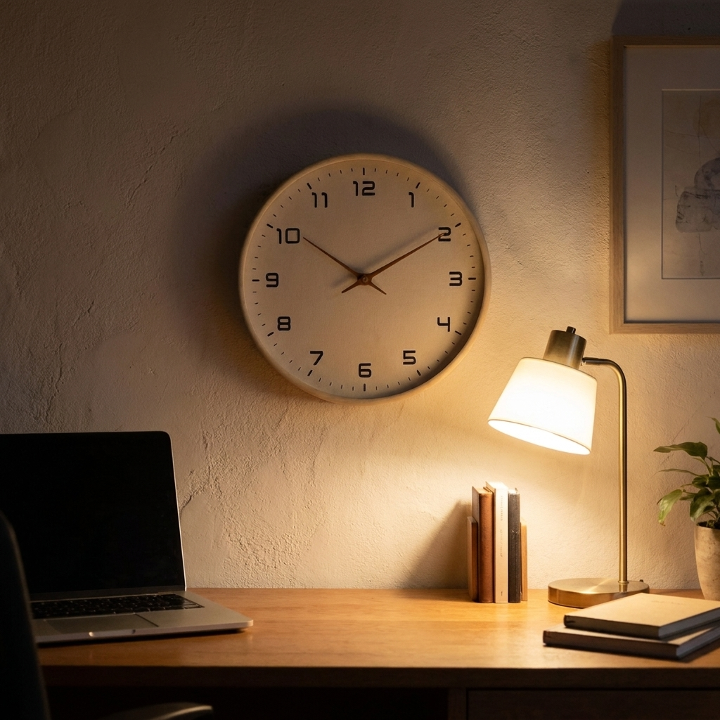 AURO Tempus | Minimal Wood Clock