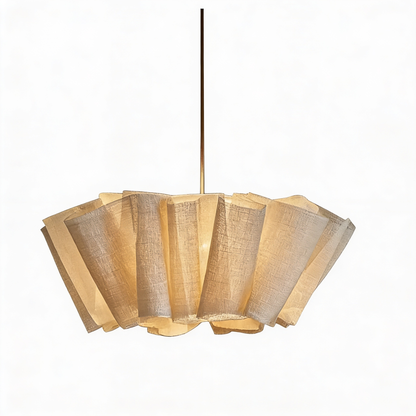 AURO Vev | Wabi-Sabi Fabric Chandelier