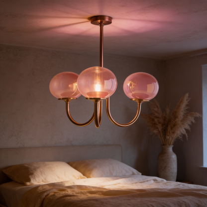 AURO Perle | Marshmallow Glass Globe Chandelier