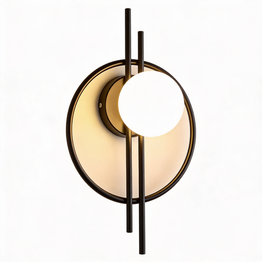 AURO Kugle | Gold Ring Glass Ball Wall Sconce