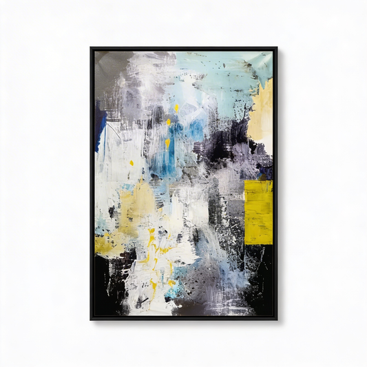 AURO Strøm | Handmade Colourful Abstract Oil Painting